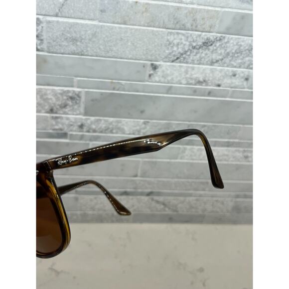 Ray-Ban Unisex Tortoise Brown Sunglasses RB 4362 710/73 55▢18 "FRAMES ONLY" - Picture 2 of 6